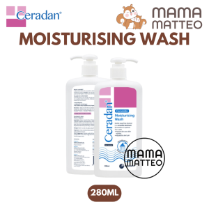 CERADAN Moisturising Body Wash 280ml 150ml 500ml / Sabun Mandi Tanpa SLS SLES / CERADAN BANDUNG