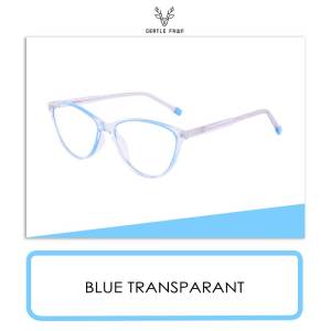 Gentle Fawn Kacamata Antiradiasi Blueray Model Cat Eye Fashion Terbaru Wanita Bahan TR90 Kuat Bisa Minus Photocromic Bluecromic 23027