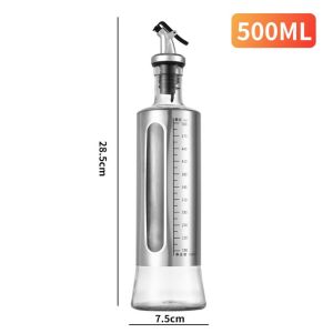 KODUS Multifunctional Durable Olive Oil Stainless Steel Vinegar Wine Bottle Cooking Tools Oil Kettle Seasoning Storage Dispenser