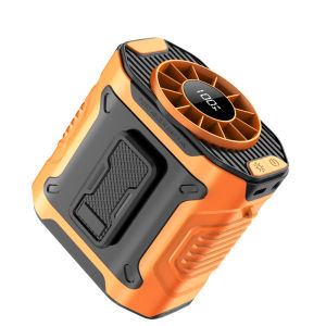 New high-speed waist-mounted fan Portable fan for outdoor work Portable USB charging waist-mounted fan Long battery life