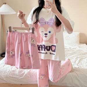 GOOTRADES My Melody/ Women Cartoon Pajamas Kit /Snoopy/Duffy Anime Melody Pajama Pants Adult Casual 3Pcs Set Cartoon Nightwear Set Women