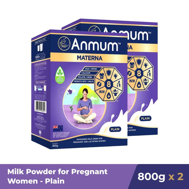 Anmum Materna Pregnancy Milk Powder Plain 800G x2