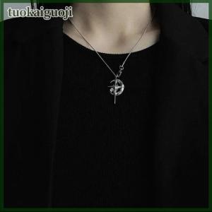 tuokaiguoji Luxury Moon Star Pendant Galaxy Necklace For Women Cool Neck Chain Collarbone Chain Korean Style Fashion Jewelry Party Gift