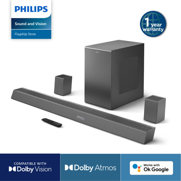 Philips TAB8967/98 Soundbar with wireless subwoofer 788
