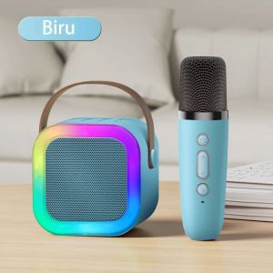 Speaker Bluetooth Karaoke KTV K12 1 Set Mini Speaker Portable with 1 Mic Bluetooth MP3 Player Original