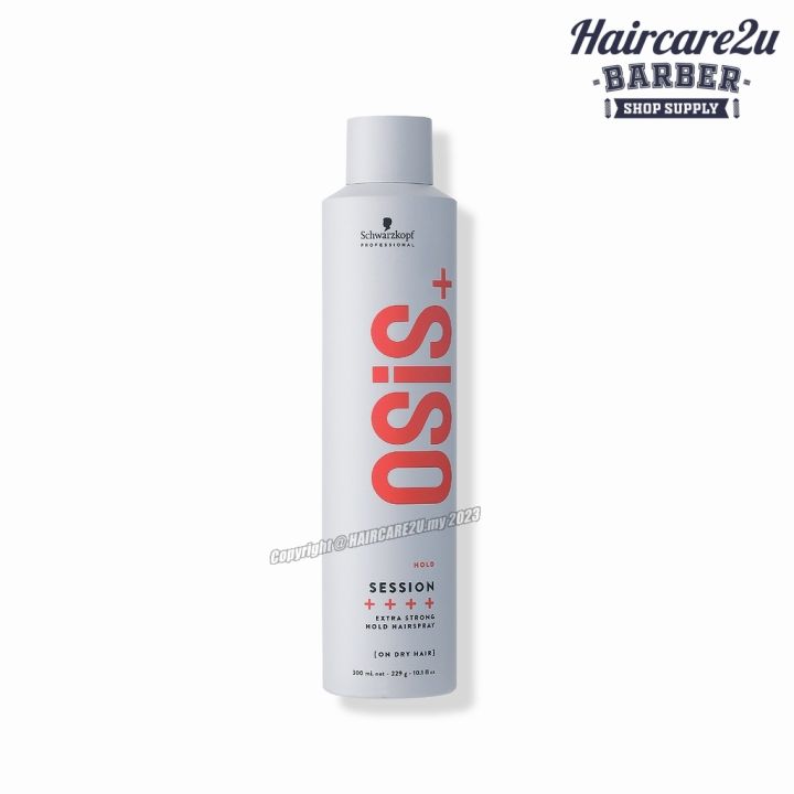 300ml Schwarzkopf Osis Session Extra Strong Hold Hair Spray Lazada