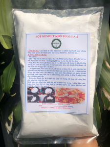 Bột Mì Nhứt khô Bình Định 1KG - Đặc sản tuổi thơ ( bột khuấy làm bánh)