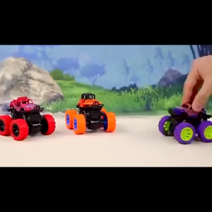 Kids Toys Car 4 Wheels Monster Trucks Hotwheels Kid Car Kereta Permainan Budak Kanak-Kanak