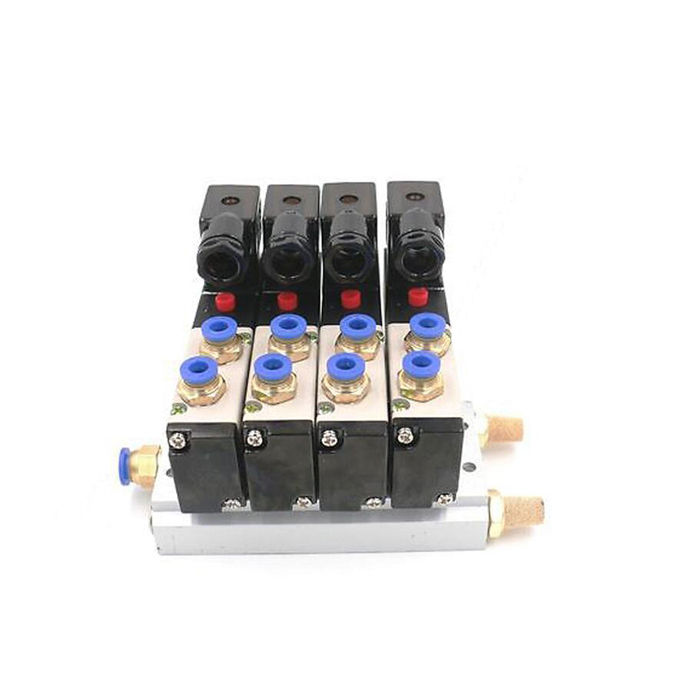 Solenoid Valve 0.15~0.8Mpa 4V210-08 DC 24V Pneumatic 5 Port 2 Position | UK - View #2