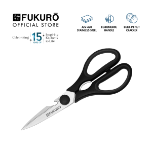 Fukuro Kitchen Scissors Stainless Steel Kitchen Utensils Chef Series