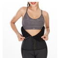 Corset 25 Steel Boned Latex Waist Trainer Cincher Premium Slimming Shapewear Black Latex body shaper. 