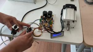 Hanson8 1100W Brushless DC Motor/Main Control Board//WM210V Lathe Power Drive Board Motor Kit Z4K2H