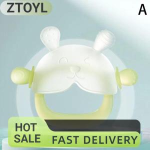 แท่งบดของเล่นสำหรับเด็กอายุ0-3ปีทำจากซิลิโคนกันติดที่กัดเล่นซิลิโคนสำหรับเด็กรูปเห็ด