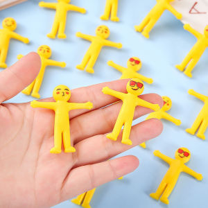 LAZ nigori co giãn màu vàng người đàn ông đồ chơi giảm căng thẳng vui vẻ Squishy Antistress hình cho phát hành cảm xúc và tâm trí thư giãn