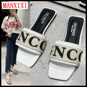 MANXIXI Phụ Nữ Thời Trang Dép Đẹp INS Phong Cách Giải Trí Dép Đi Trong Nhà (Kích Thước 35-42)