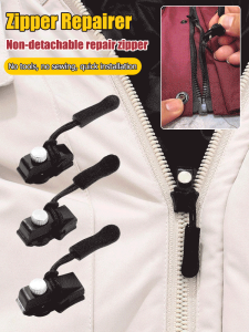 Removable Zipper Repairer Quick Detachable Zipper Head Replacement Zipper Slider Pull For Jacket Bag