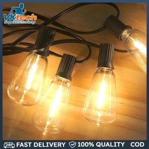 Solar String Lights Outdoor Shatterproof Bulbs Solar String Lights with Remote Globe Solar Powered String Lights for Cafe Garden Deck Outside Wedding