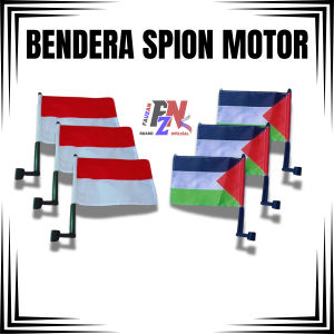 Bendera Spion Motor Super Keren Indonesia dan Palestina