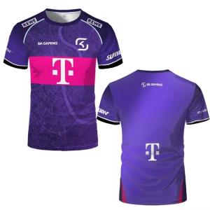 [Local Stock] VCC SK Gaming  Style Esports Team T-Shirt Mens Casual Sports Top Breathable Outdoor Training Uniform for Gaming Fans