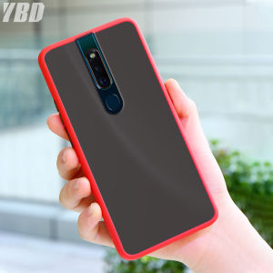 YBDสำหรับOPPO F11 / F11 เคสมือถือPro Bumperกันกระแทกเลนส์กล้องถ่ายรูปเคสกันกระแทกโทรศัพท์กรณีMatteฝาหลัง