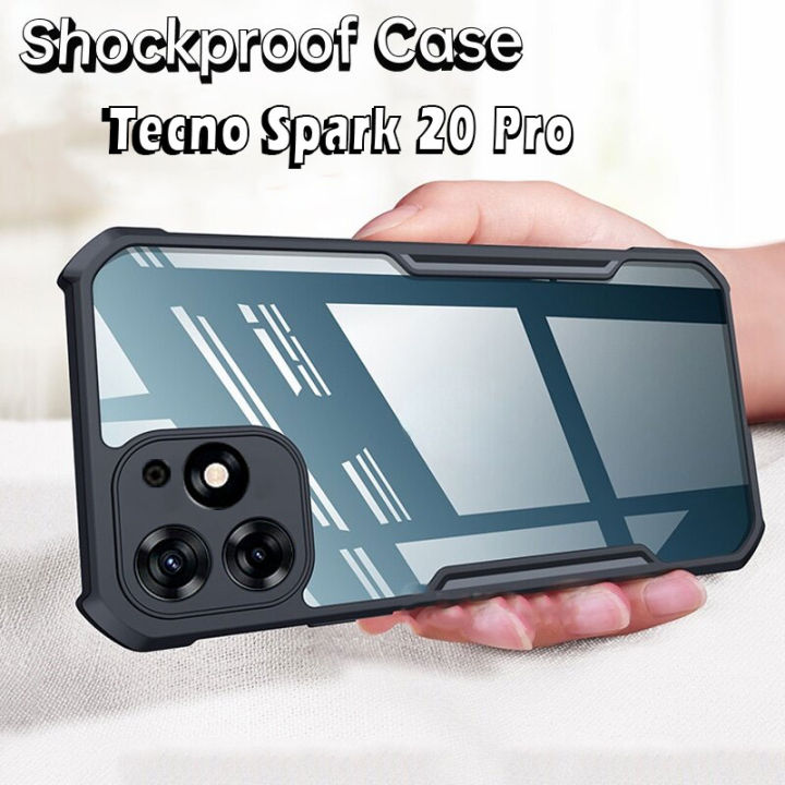 เคสซิลิโคนใสสำหรับ Tecno Spark 20 Pro Spark 20pro 4g 5g เคส Tpu กันกระแทกแฟชั่นเรียบง่ายเคสนิ่ม