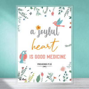 [Laminated Poster] Christian Inspiring Bible Verses Quotes word Poster Home Decor Wall Art Living Room Prayer Meaningful