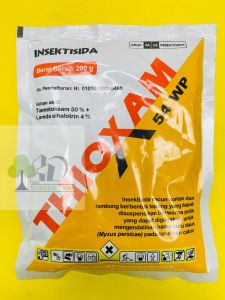 Insektisida THIOXAM 54WP mengendalikan penggerek daun isi 200gr 80gr dari RABANA AGRO