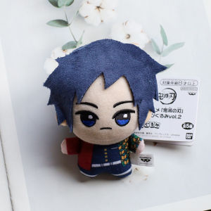 Demon Slayer Nu Nu Version Anime Peripheral Cute Plush Doll Keychain Pendant 2DToy Bag Hanging Ornament Gift