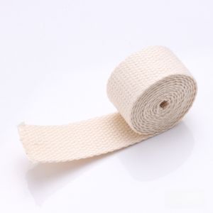 NEXTYOO Chiều dài 1 mét Băng vải cotton Chiều rộng 20mm Độ dày 1.3mm Dây đeo túi bằng ruy băng Thực tế Dải ruy băng Băng dán viền Dành cho dây đeo túi