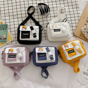 Korean Version Ins Fashion Series Nylon Female Girl Bag