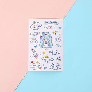 Nicedays🍒Stiker Sanrio Stiker Kartun Anak-anak Stiker Scrapbook Tahan Air yang Lucu/Stiker alat tulis stiker dekoratif untuk ponsel komputer