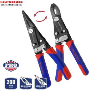 Bộ kìm đa dụng 2 trong 1 WORKPRO WP231084