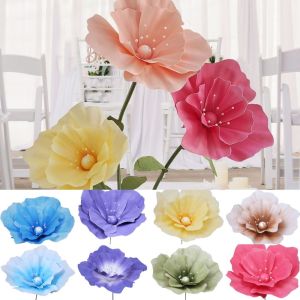PAZNUL 40cm Wedding Road Flower Reusable Giant Large Flower DIY Flower Branch Wedding Backdrop