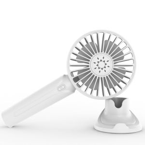 Mini Small Fan Vertical Electric Fan USB Rechargeable Portable High Wind Small Handheld Silent Fan