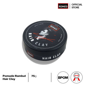 SHANTOS ROMEO Pomade Rambut 75 G Hair Clay Hair Oil Minyak Rambut Wax HOL-SHANTOS