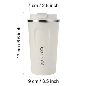 304 Stainless Steel Insulated Vacuum Flask with LED Temperature Display Coffee Cup Leakproof Mug / Botol Air Bersuhu