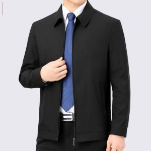 แจ็คเก็ตแจ็คเก็ตคอปกตั้งลำลองเกาหลีบาง เสื้อแจ็คเก็ตรุ่นบางของผู้ชาย กันลม ฤดูใบไม้ผลิและฤดูใบไม้ร่วง