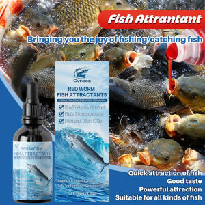 Fish Attractant Formula Red Worm Natural Bait Attractant Wild Fishing Shark Powerful Fish Attractant