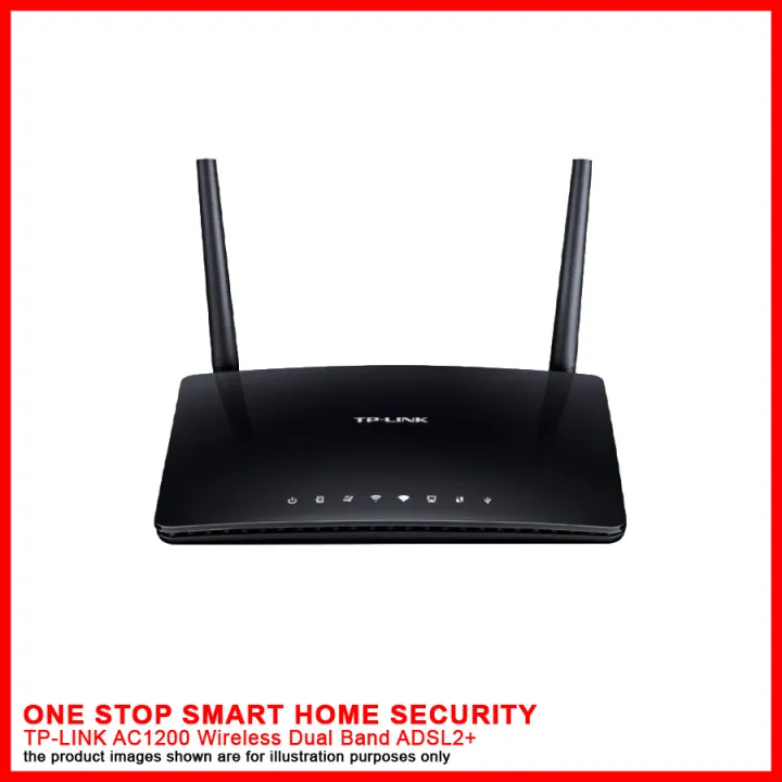 TP-LINK AC1200 Wireless Dual Band ADSL2+ Modem Router Archer D50