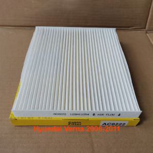 Lọc gió điều hòa AC0222-6 dành cho Hyundai Verna 1.4 và 1.6 2006 2007 2008 2009 2010 2011 08790-2H000A