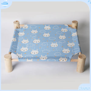 เตียงนอนไม้สำหรับสัตว์เลี้ยง ที่นอนแมว เปลแมว บ้านแมว เตียงไม้แมว เปลนอนสำหรับสัตว์เลี้ยง ที่นอนสุนัข เตียงแมว