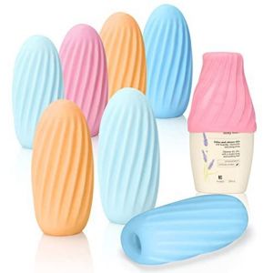 CHENJIE อีลาสติก ฝาครอบป้องกันการรั่วซึม แน่นกระชับดี ซิลิโคนทำจากซิลิโคน ปลอกป้องกันการรั่วซึม ที่คลุมเครื่องอาบน้ำ มีประสิทธิภาพดี ปลอกเครื่องสำอางกันรั่ว คอสเมติก