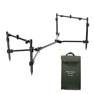 Adjustable Telescopic Fishing Rod Support Tripod Stand Portable Detachable Fishing Rod Stand Fishing Rod Accessories