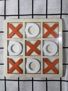 YiGo (Tic Tac Toe) wooden chess games block puzzles parent-child interaction funny family party board games 井字棋