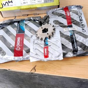Gear Depan Belakang & Rantai Gear Set Chain Kit Honda CS1: Kualitas Mumpuni