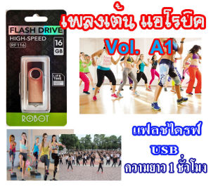 แฟลชไดรฟ์ USB เพลงเต้น แอโรบิค A1รวม20 เทคๆละ 1 ชั่วโมง