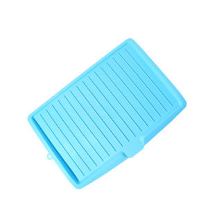 #Hot selling# Multifunctional large kitchen draining tray plastic draining tray for fruits and vegetables rectangular dish rack for bowls chopsticks and tableware CQ Home