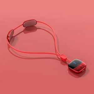 NOBLELYN Rechargeable Neck Massager  Compress Smart Design Pulse Massager Useful Mini Muscle Stimulation Massager Household Use