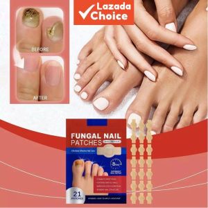 Extra Strength Nail Patches 21 PCS with Hydrogel - Overnight Care for Damaged Nails Fast Acting Upgraded