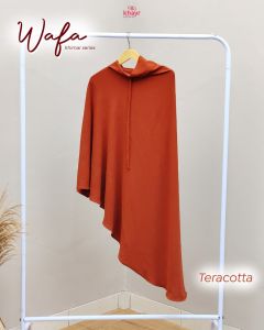 Khayr Moswear Khimar Wafa Crinkle Airflow - Anti Kusut